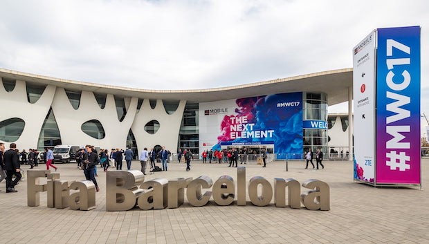 External view of exhibition in Barcelona